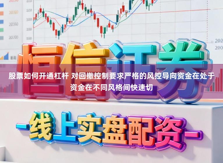 股票如何开通杠杆 对回撤控制要求严格的风控导向资金在处于资金在不同风格间快速切