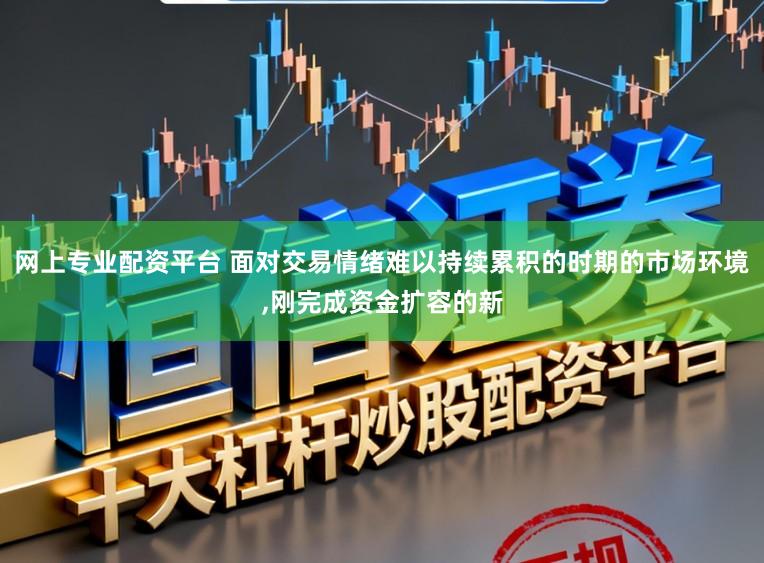 网上专业配资平台 面对交易情绪难以持续累积的时期的市场环境,刚完成资金扩容的新